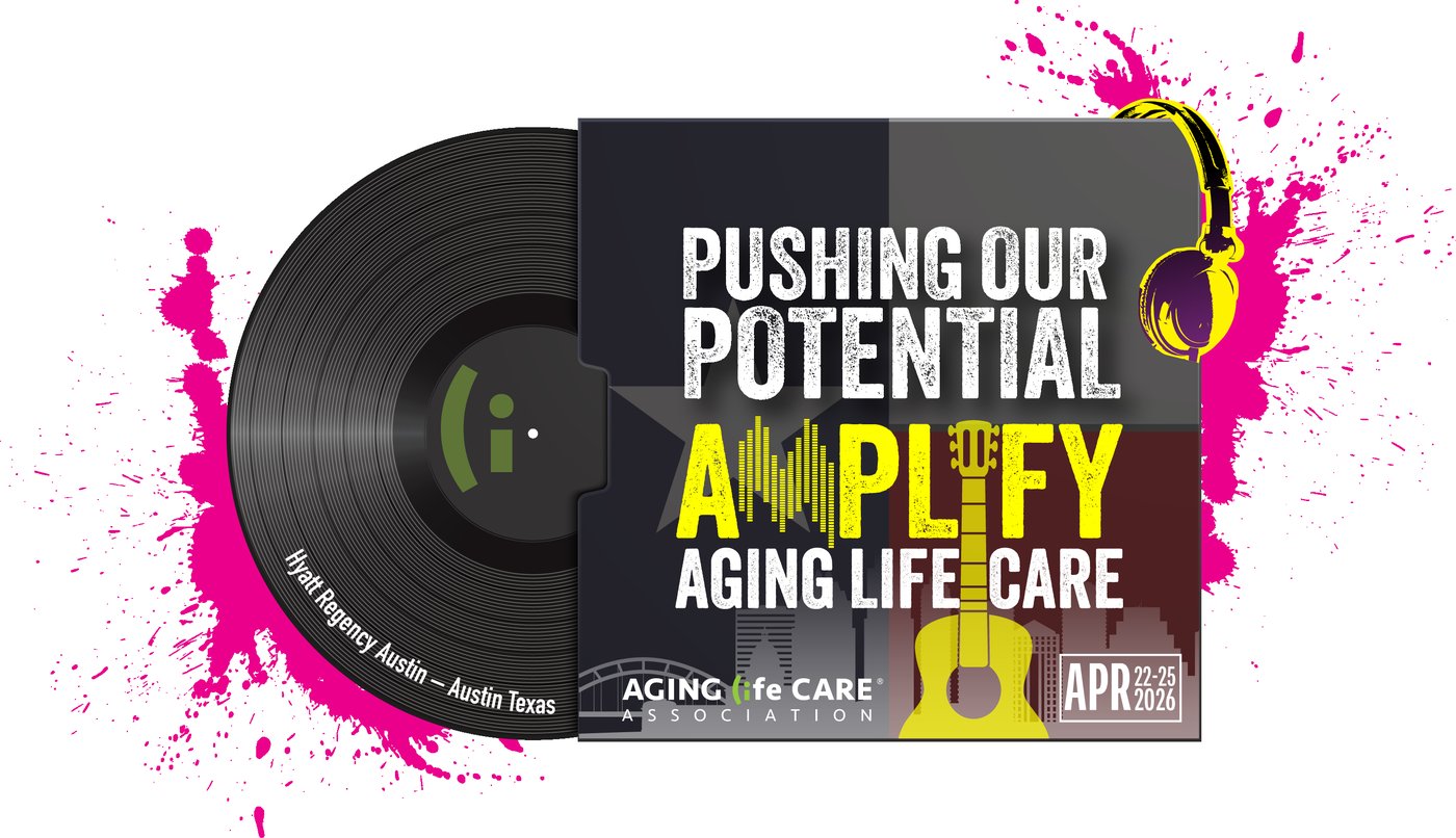 ALCA 2026 Conference theme artwork. Aging Life Care Association annual conference, Austin, Texas.